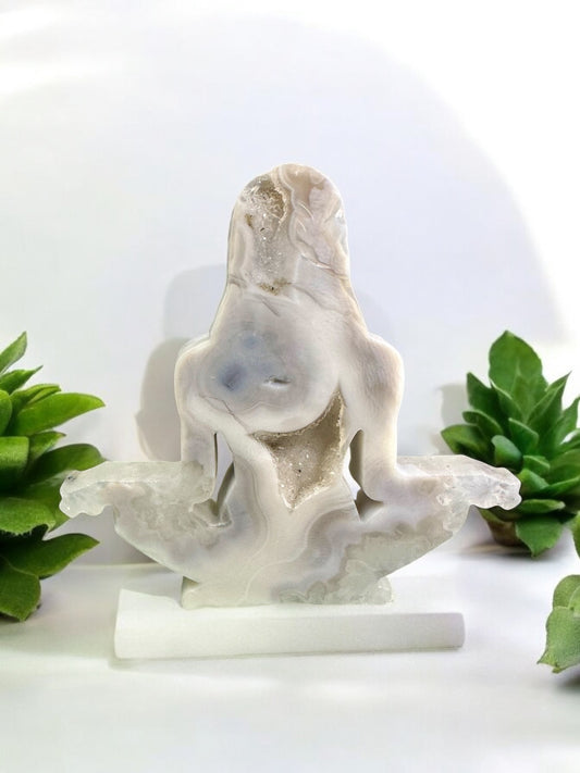 Agate Crystal Yoga Goddess