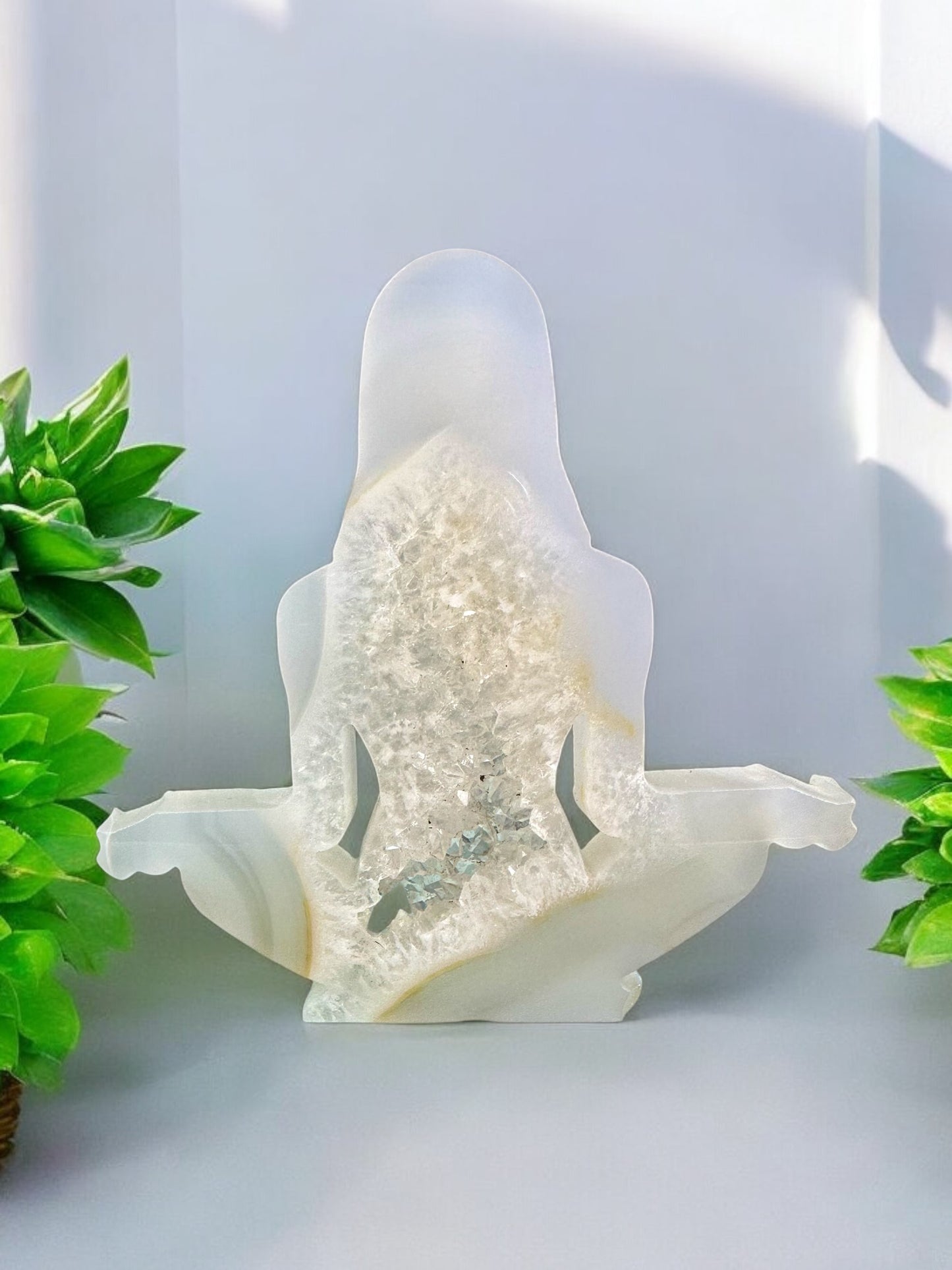 Agate Crystal Yoga Goddess