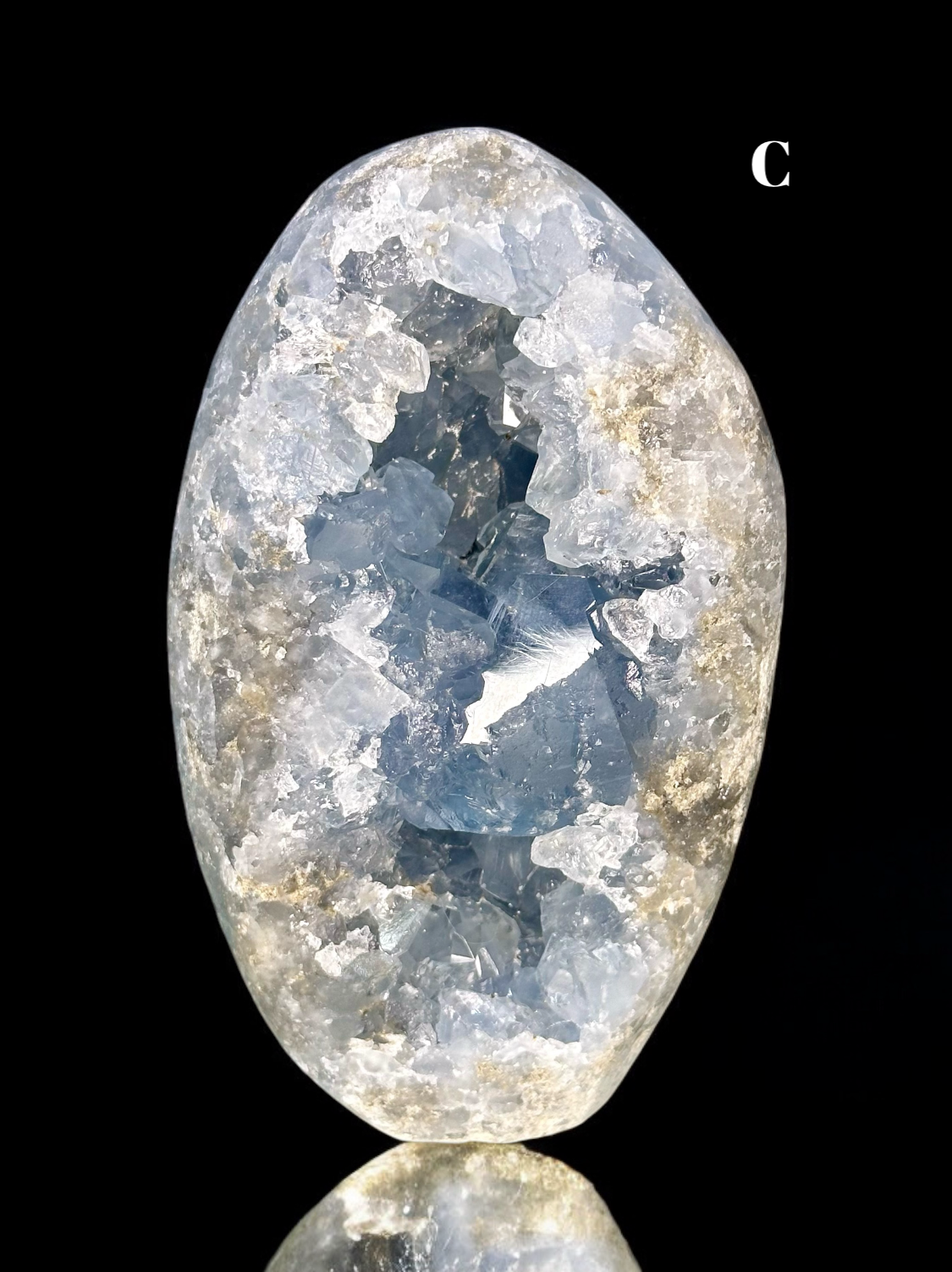 Celestite Geode Egg