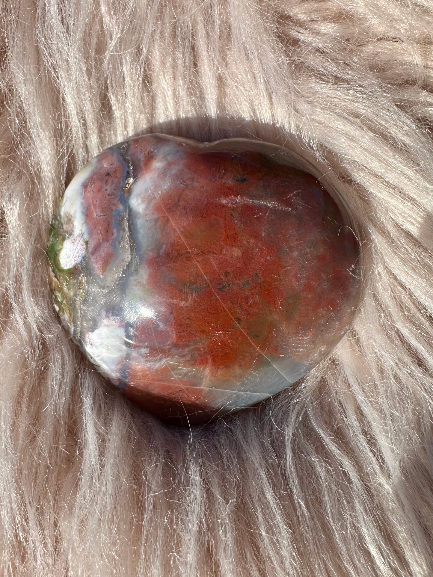 Ocean Jasper Heart