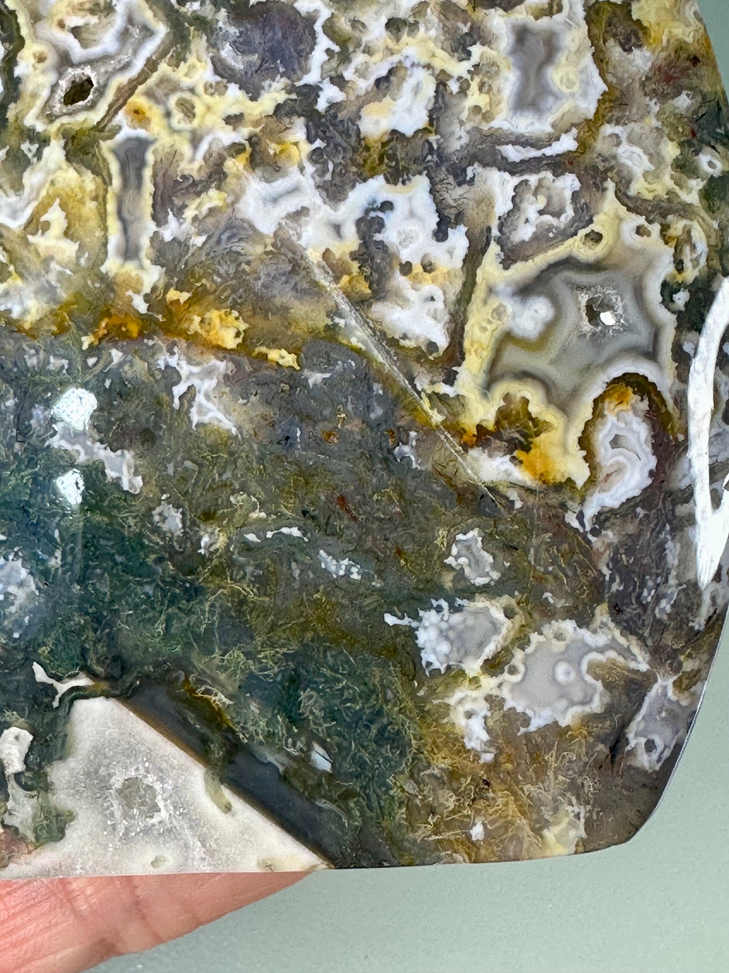 Moss Agate Freeform