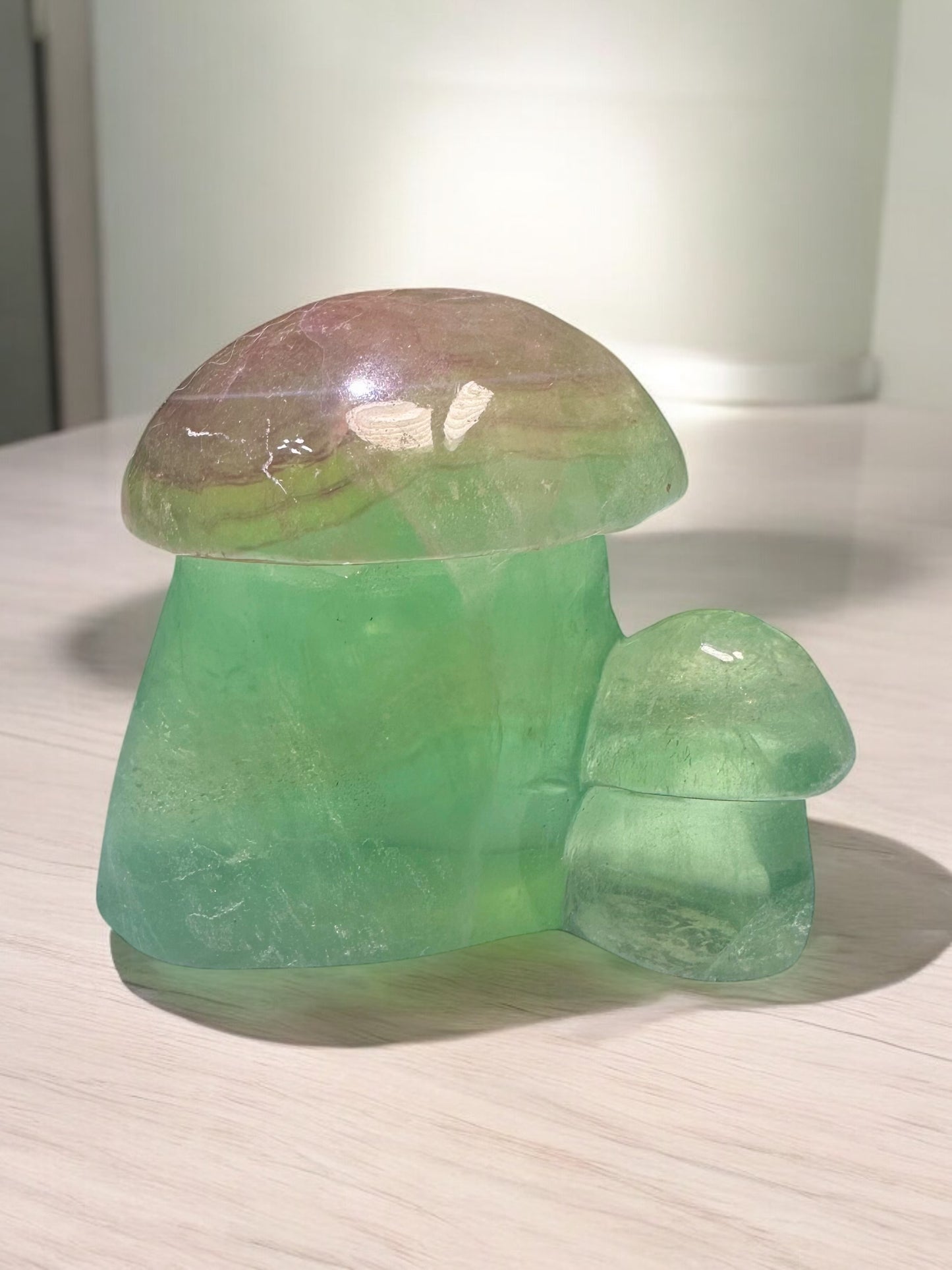 Fluorite Crystal Mushroom