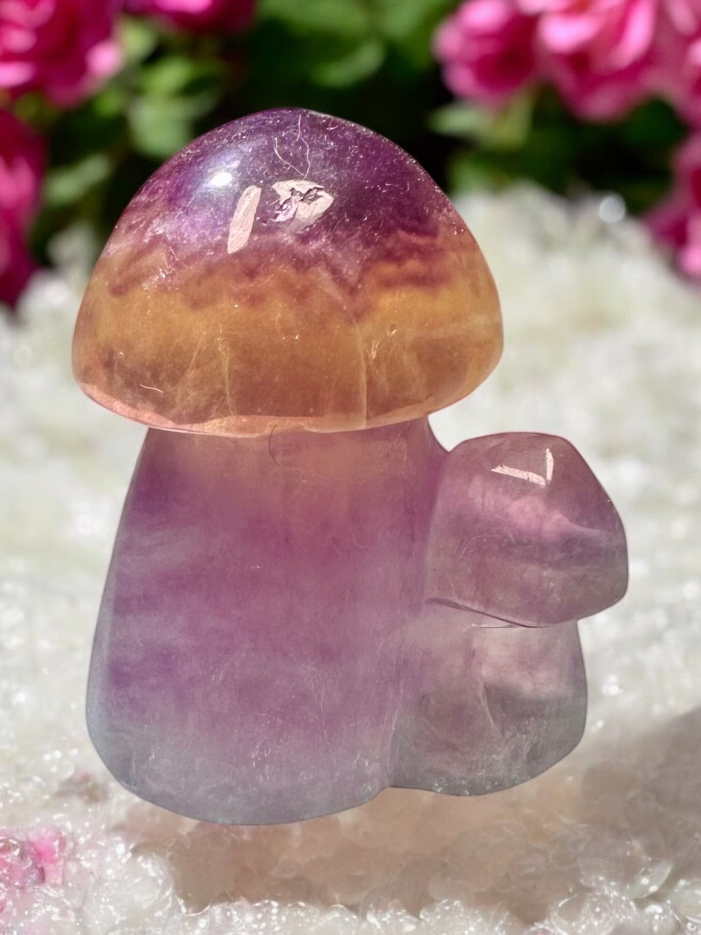 Fluorite Crystal Mushroom