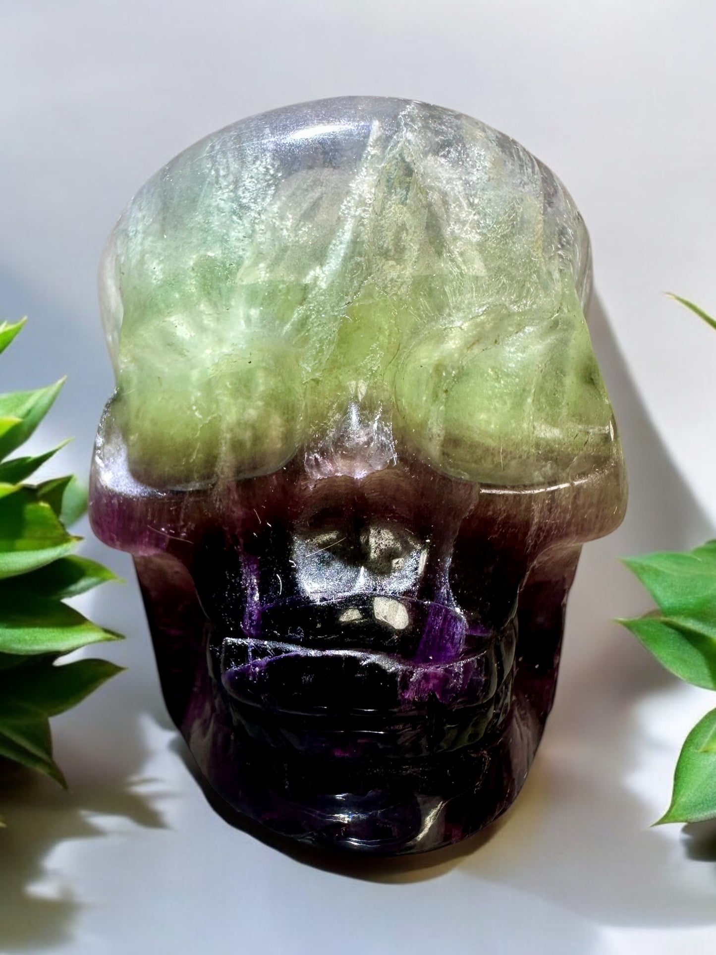 Fluorite Skull