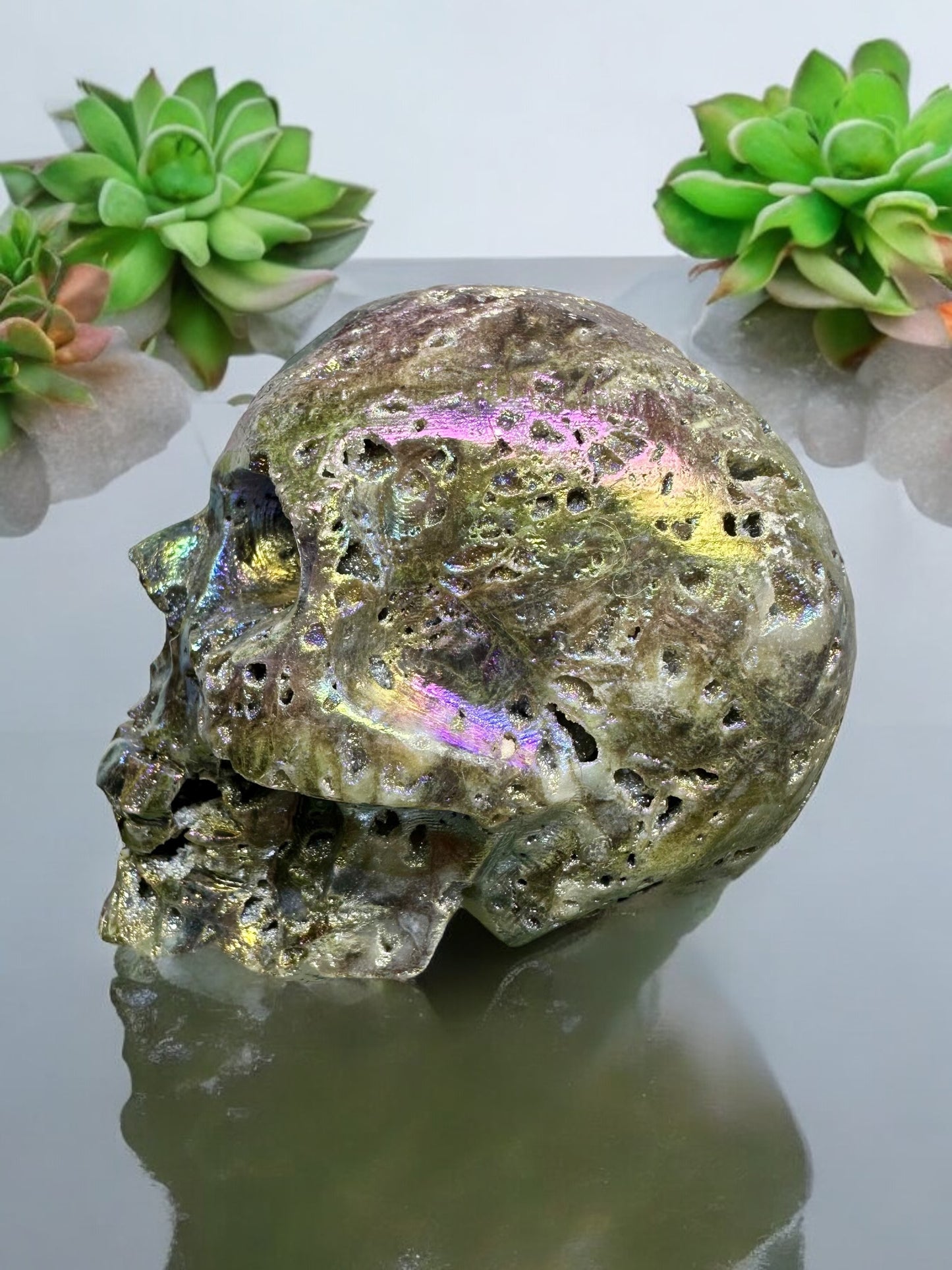 Aura Spalerite Skull