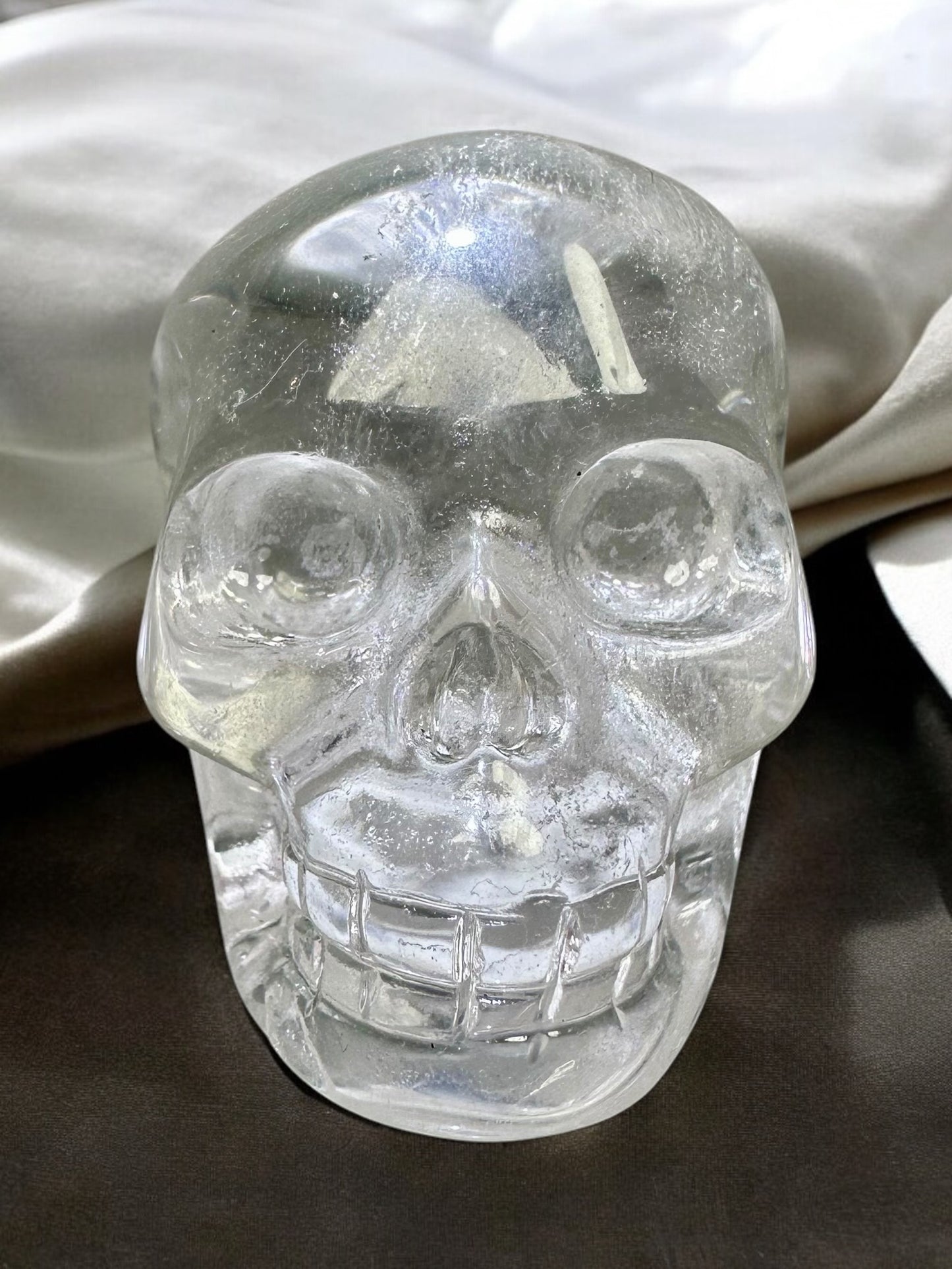 Clear Quartz Skull