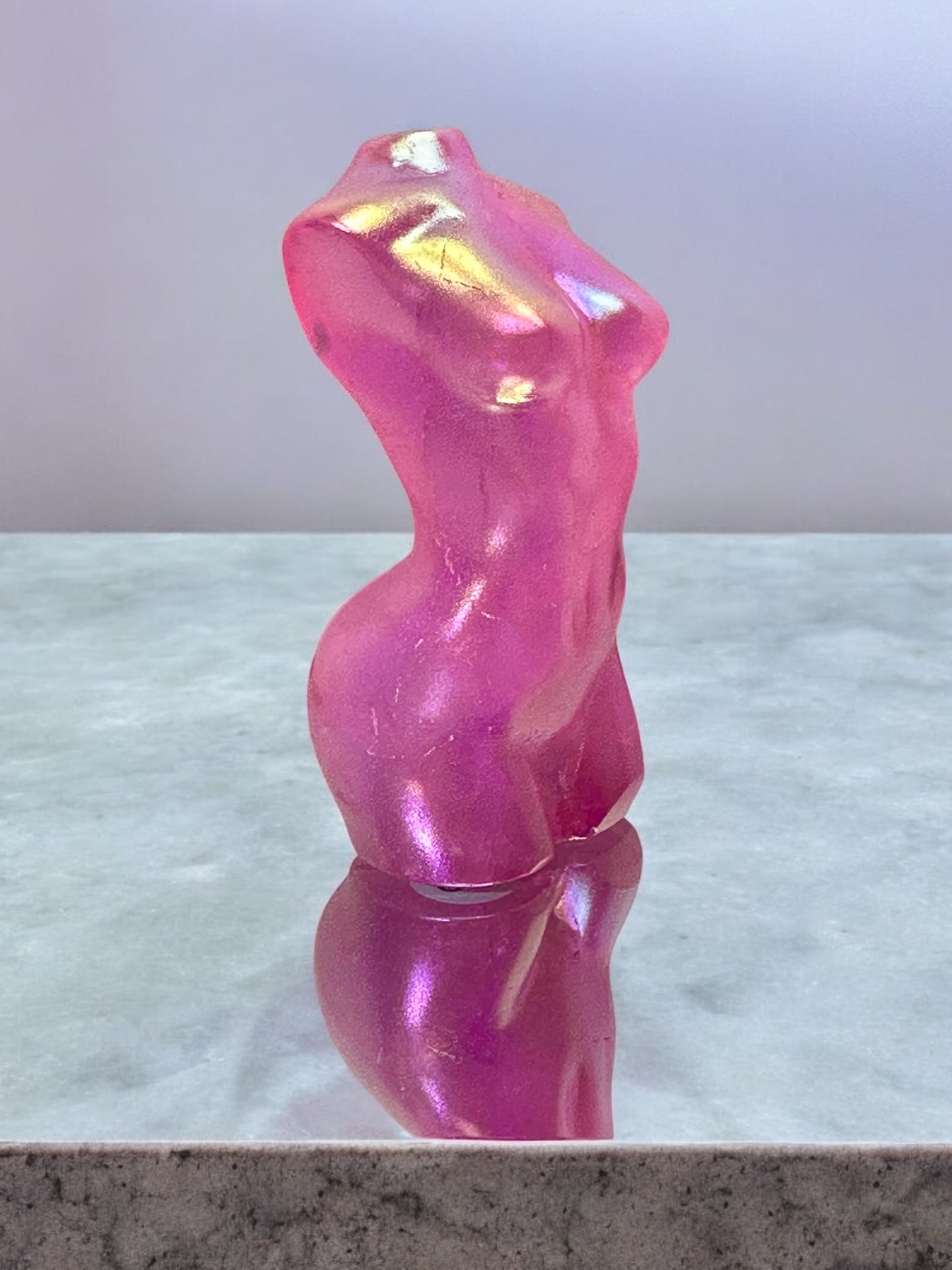 Aura Rose Quartz Woman’s Body