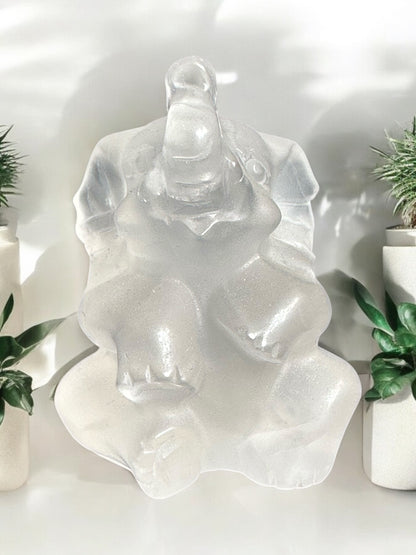 Clear Quartz Elephant