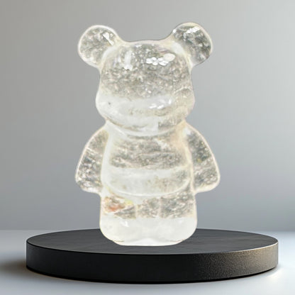 Clear Quartz Teddy Bear 🧸