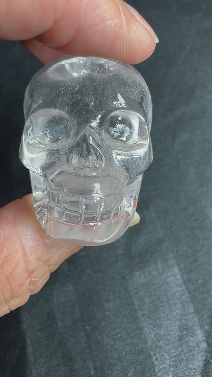 Clear Quartz Skull