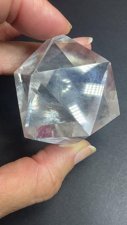 Clear Quartz Icosahedron